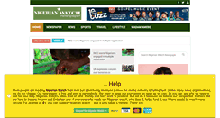 Desktop Screenshot of nigerianwatch.com